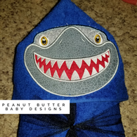 Shark Hooded Towel