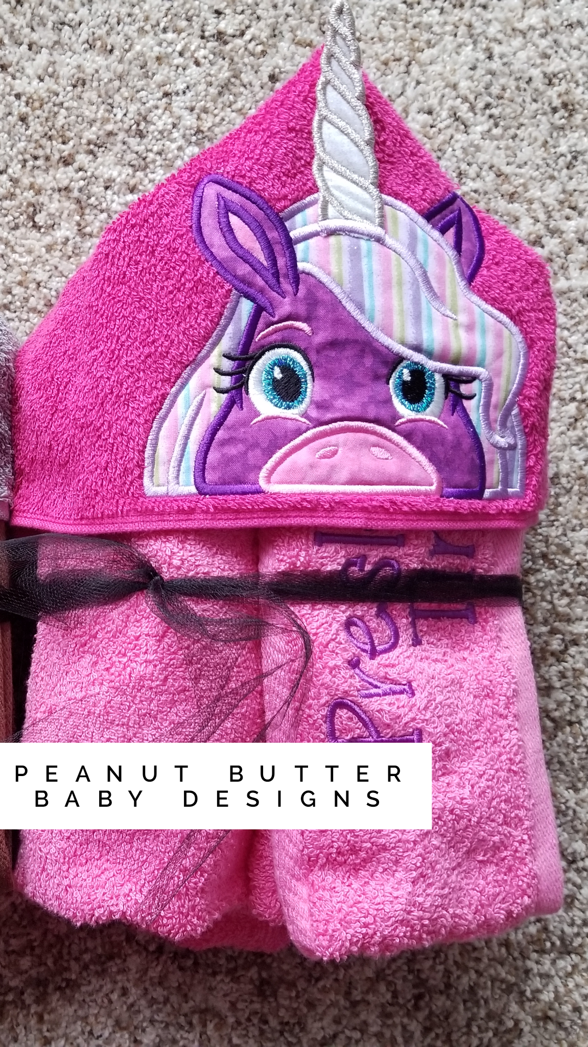 Unicorn Hooded Towel