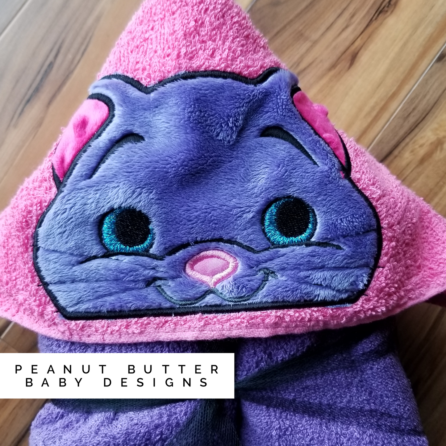 Cat Hooded Towel