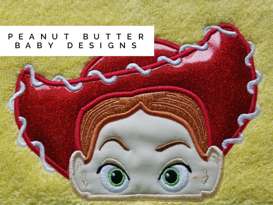 Toy Friends -- Cowgirl Jess Hooded Towel