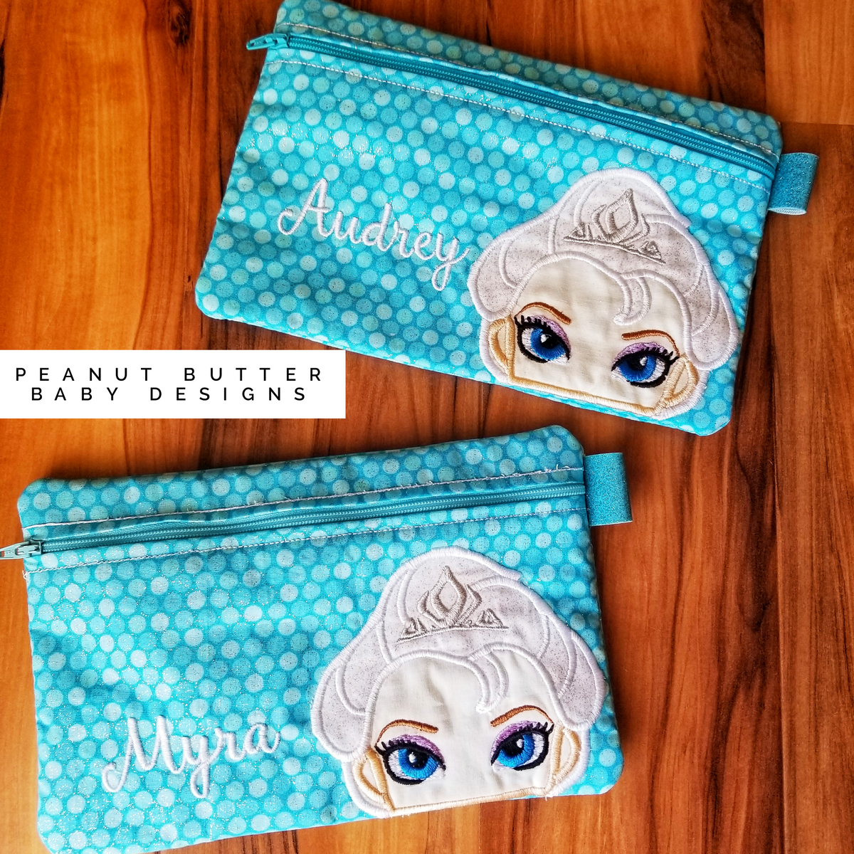 Frozen Queen Zipper Pouch