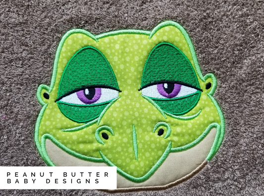 Spike Dinosaur Hooded Towel