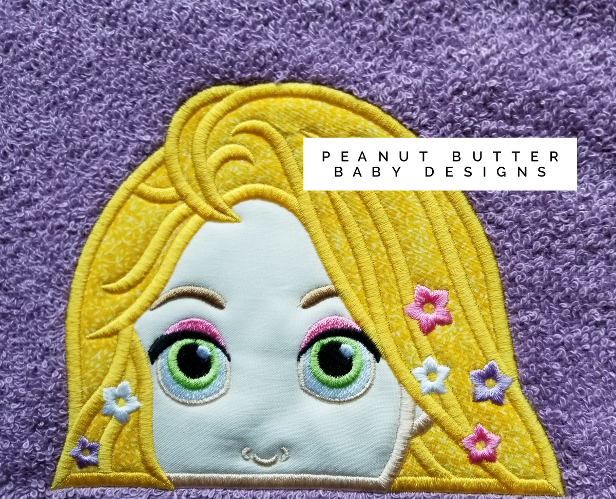 Tower Princess Hooded Towel