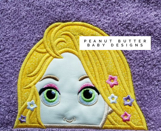 Tower Princess Hooded Towel