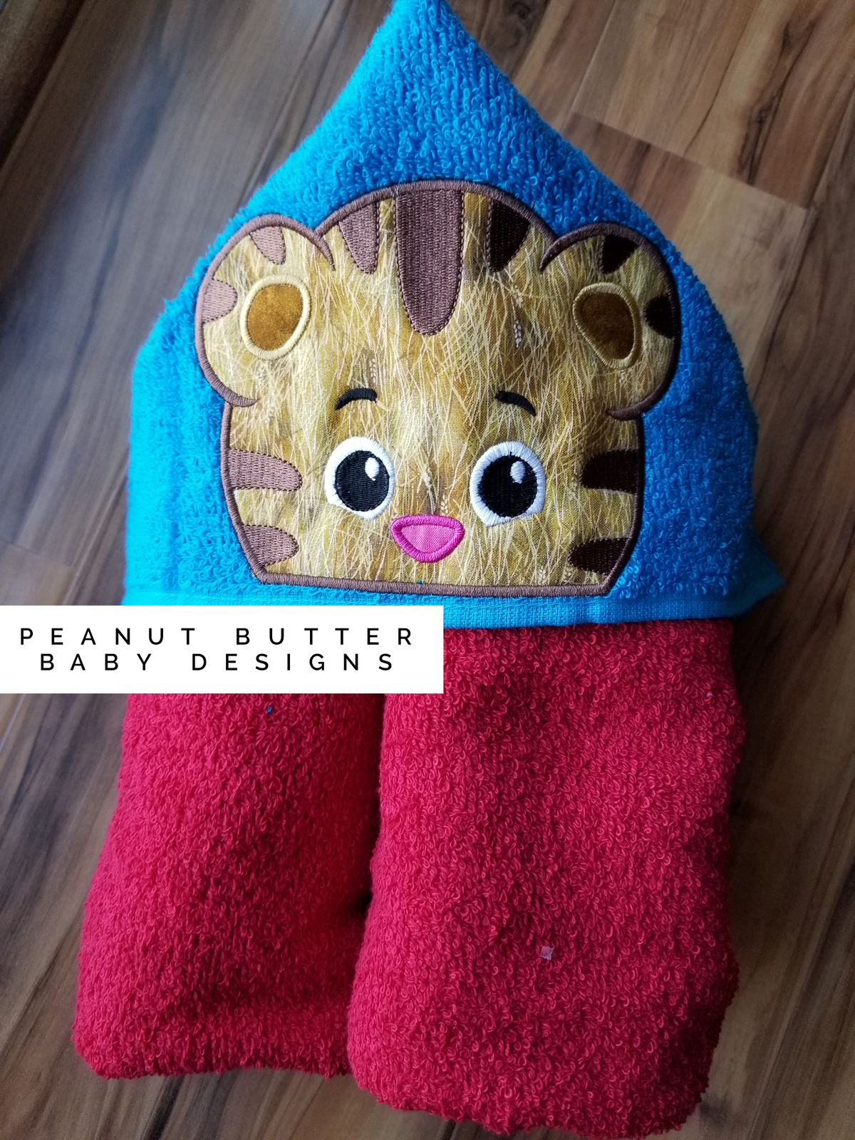 Danny Tiger Hooded Towel