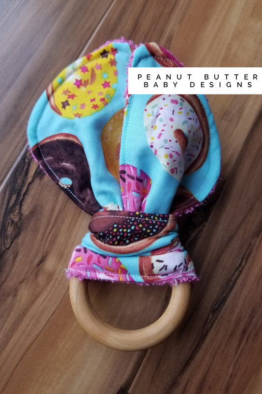 Wooden Teether - Donuts