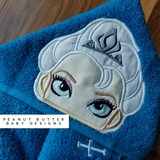 Ice Queen Hooded Towel
