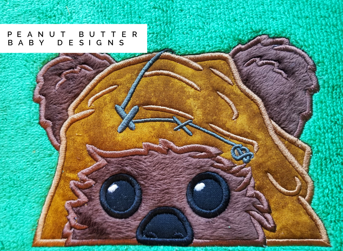 Star Bear Hooded Towel