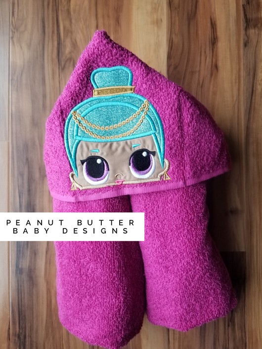 Baby Doll - Genie Doll Hooded Towel