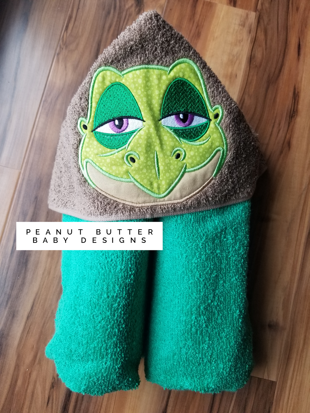 Spike Dinosaur Hooded Towel