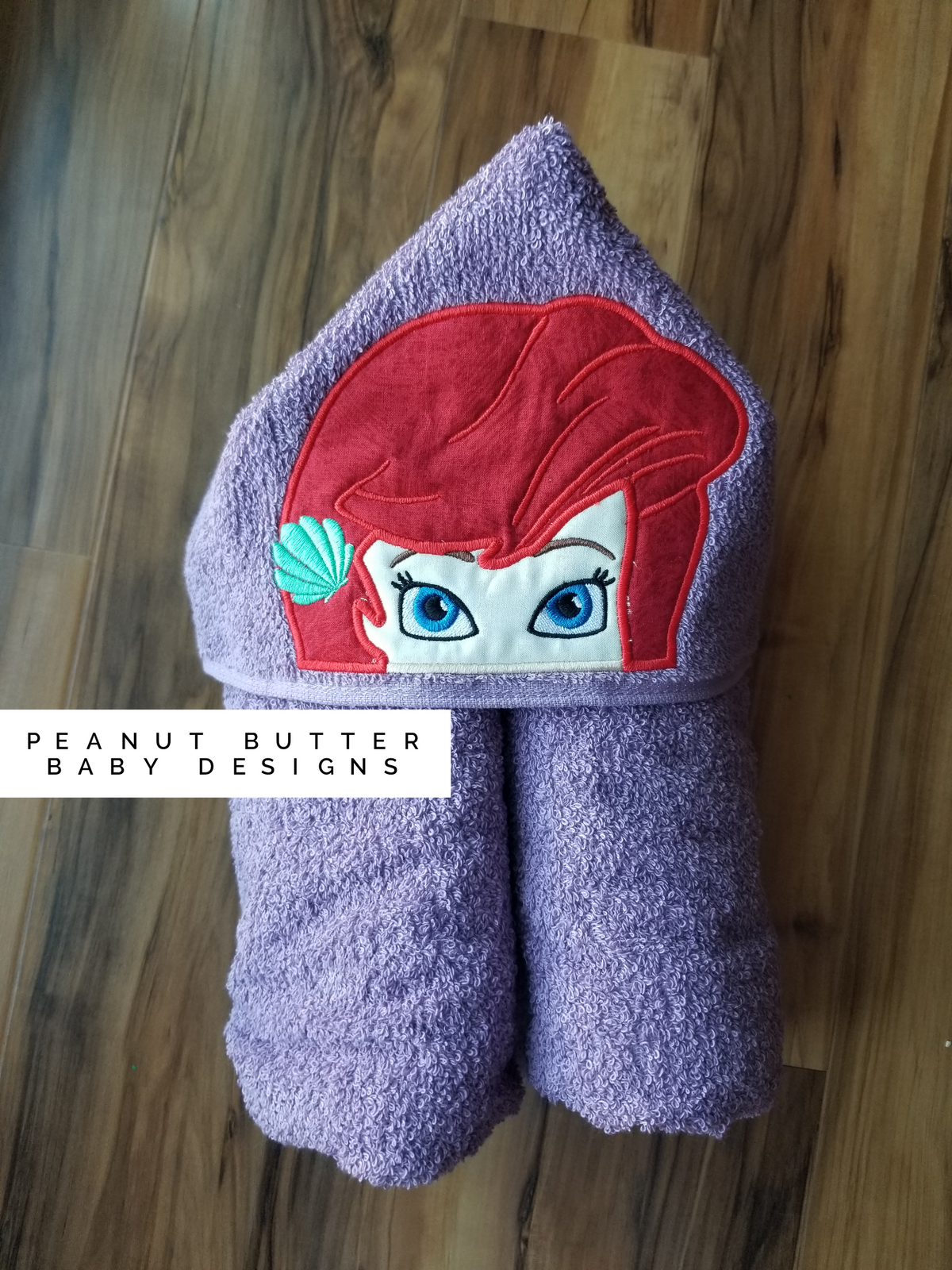 Mermaid Princess Hooded Towel