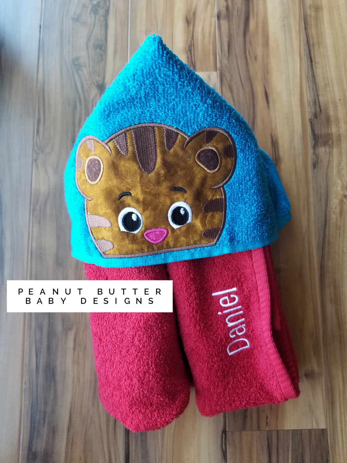 Danny Tiger Hooded Towel