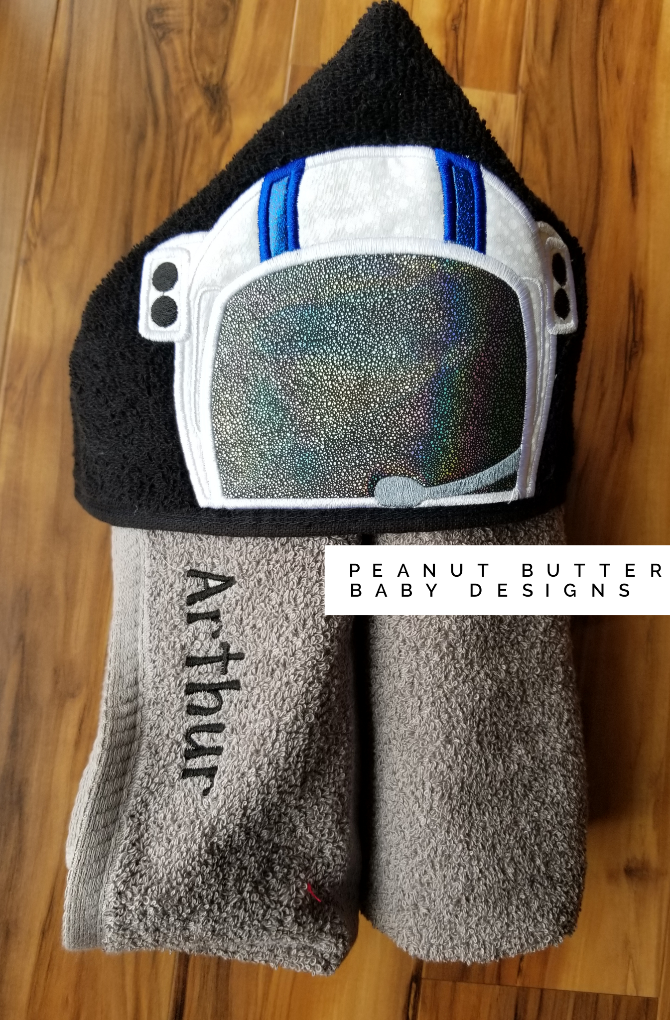 Astronaut Boy Hooded Towel