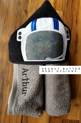 Astronaut Boy Hooded Towel