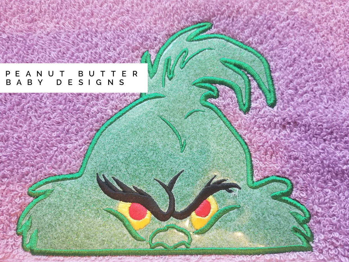 Christmas Mean One Hooded Towel