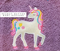 Unicorn 3 Hooded Towel