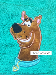Scared Dog Hooded Towel