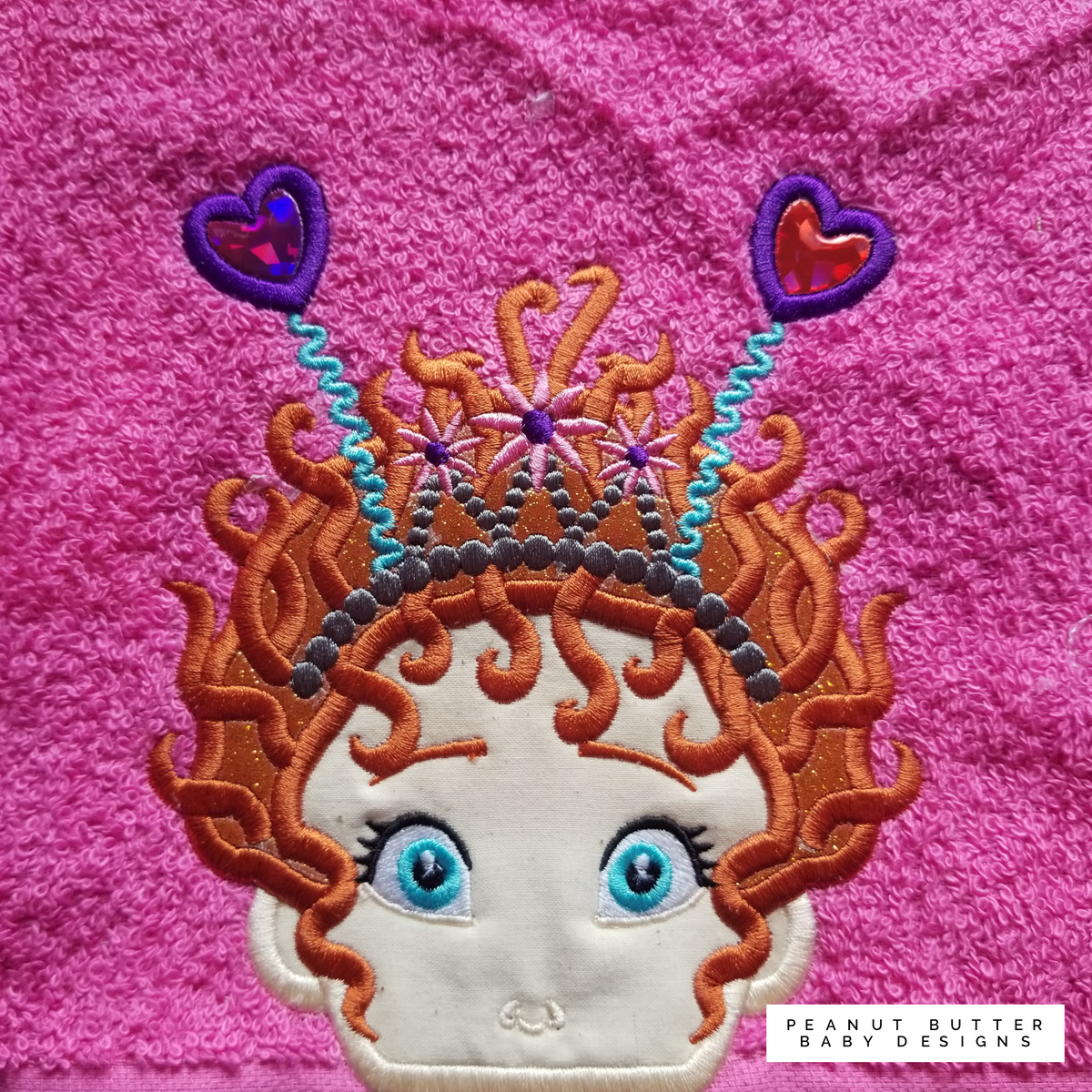 Fancy Girl Hooded Towel