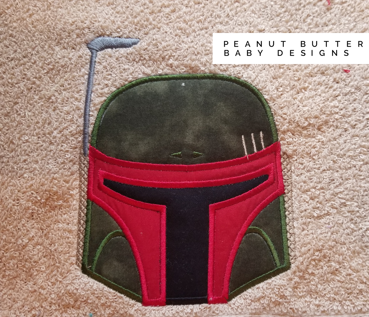 Bobbaa Fett Hooded Towel
