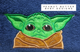 Baby Green Hooded Towel