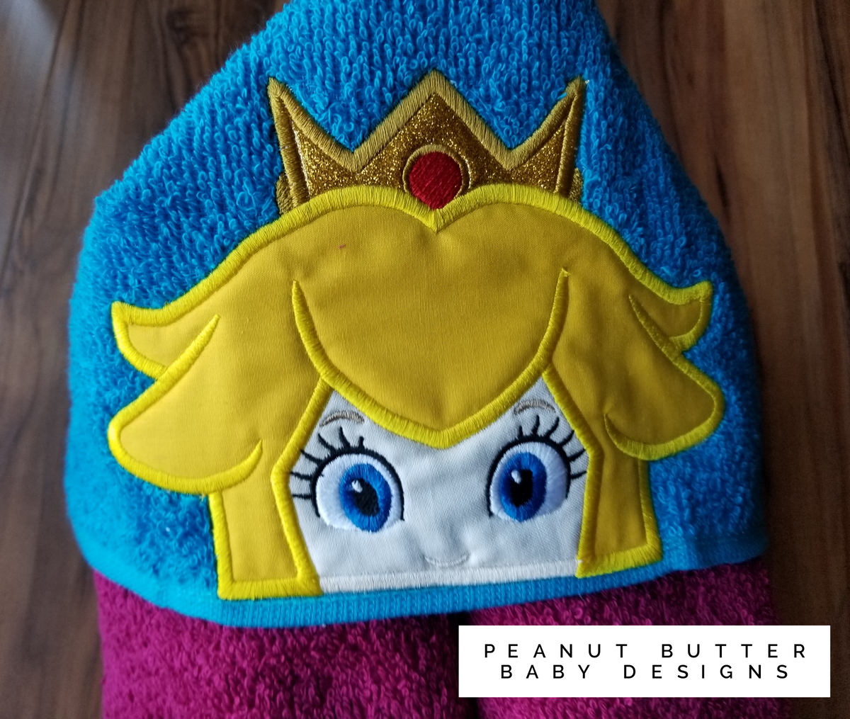 Toadstool Princess Hooded Towel