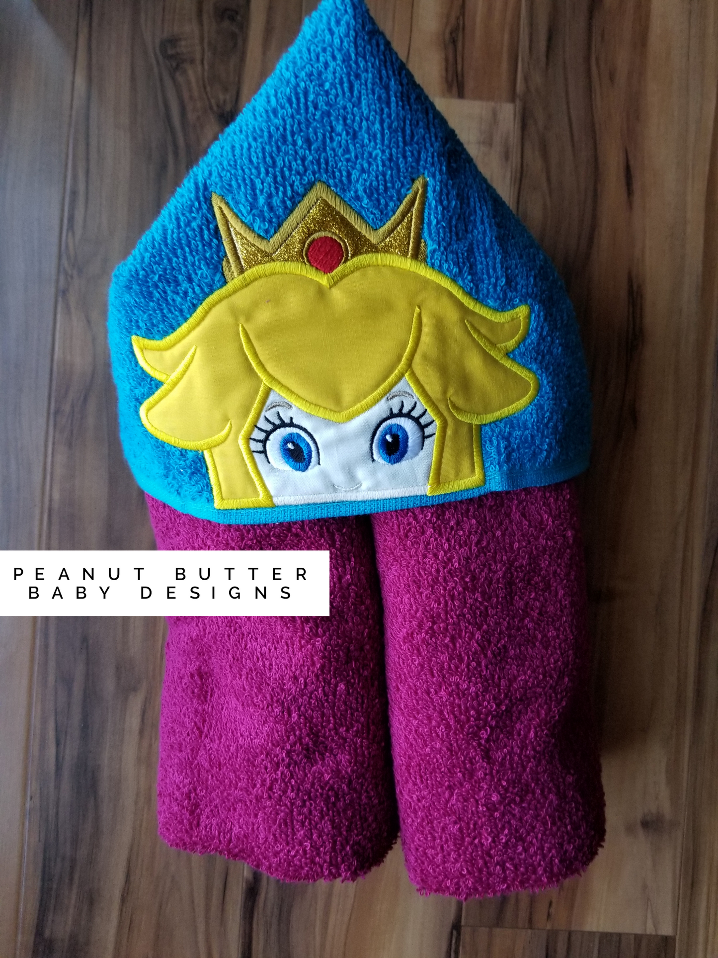 Toadstool Princess Hooded Towel