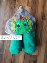 Dragon Hooded Towel