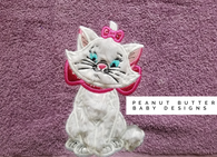 Sassy Cat Hooded Towel
