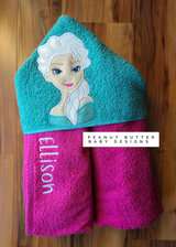 Ice Queen 2 Hooded Towel