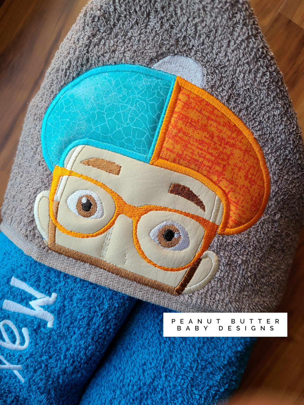 Blip Teacher Hooded Towel
