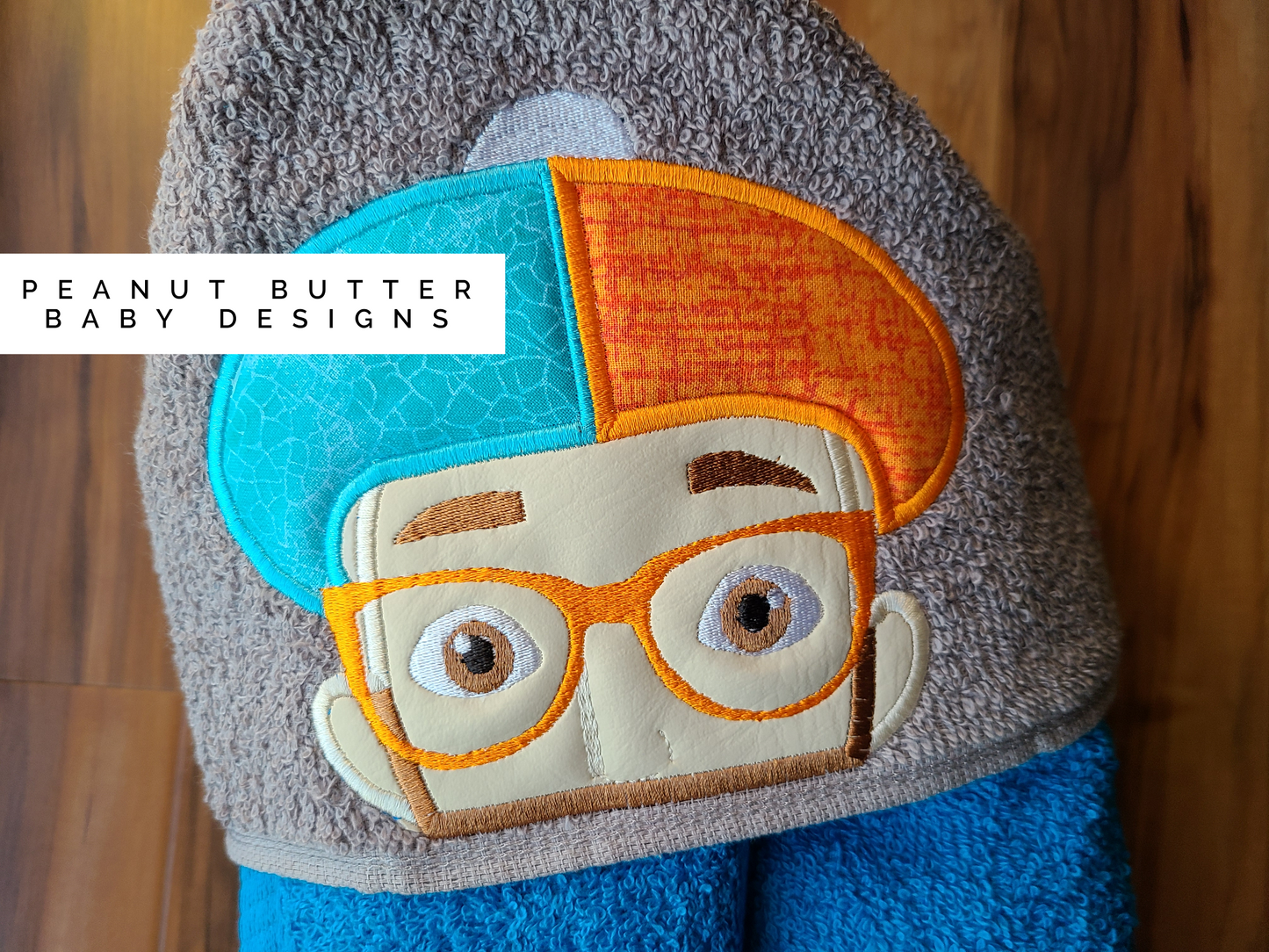 Blip Teacher Hooded Towel