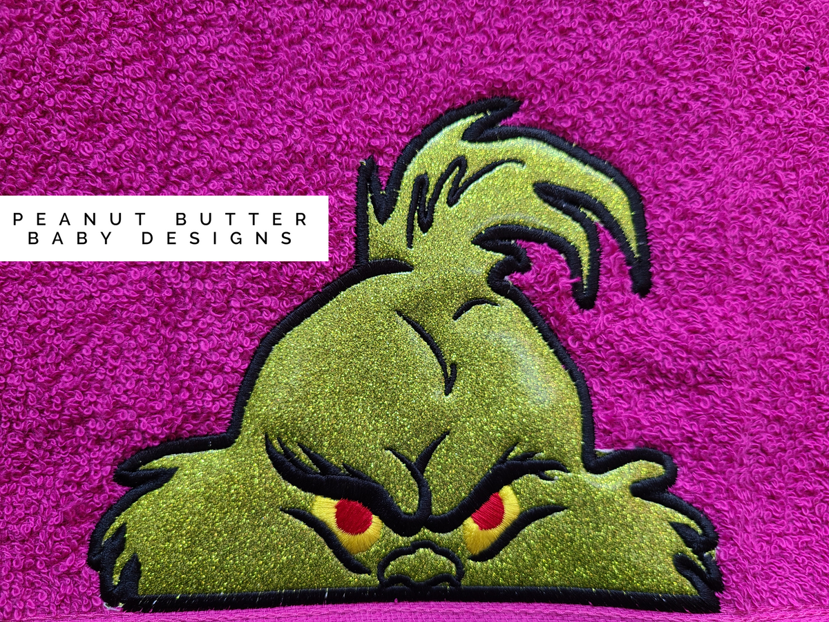 Christmas Mean One Hooded Towel