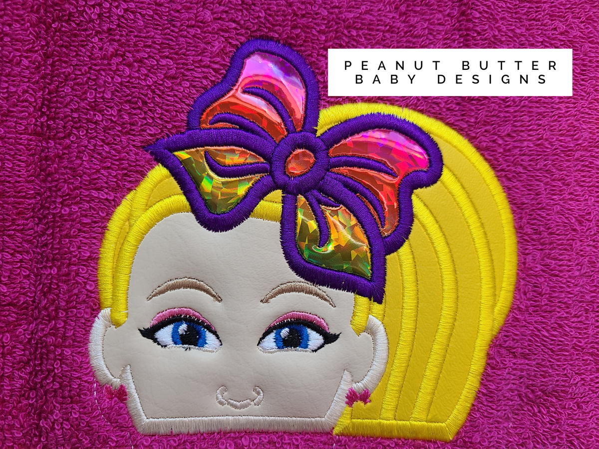 Bow Girl Hooded Towel